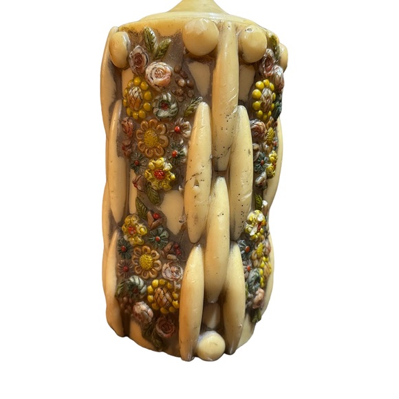 Walldurn Baden Vintage Johan Gunter Eternity Candle Floral - Picture 10 of 15